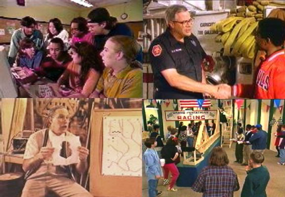 Stills from The Adventures of Jasper Woodbury